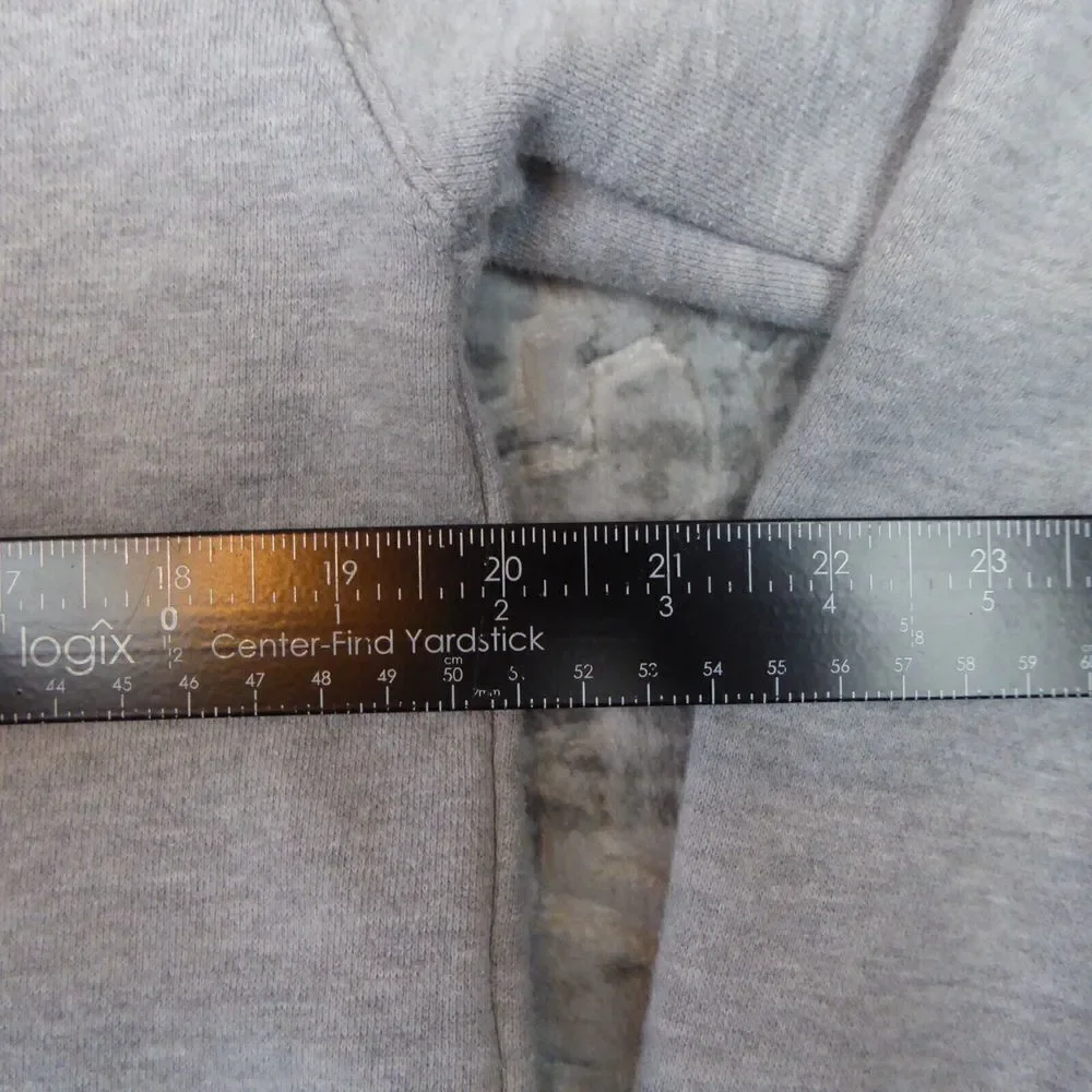 John Galt Sweatshirt Womens Small Gray Cropped Crewneck Oversized California - Picture 5 of 9